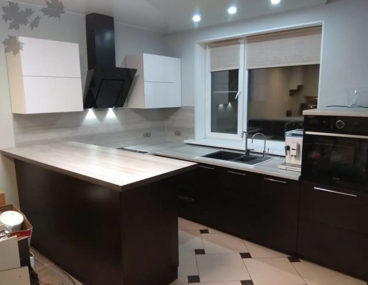 Кухонный гарнитур с островом от Premier Garden  1
