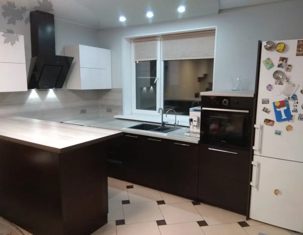 Кухонный гарнитур с островом от Premier Garden  4