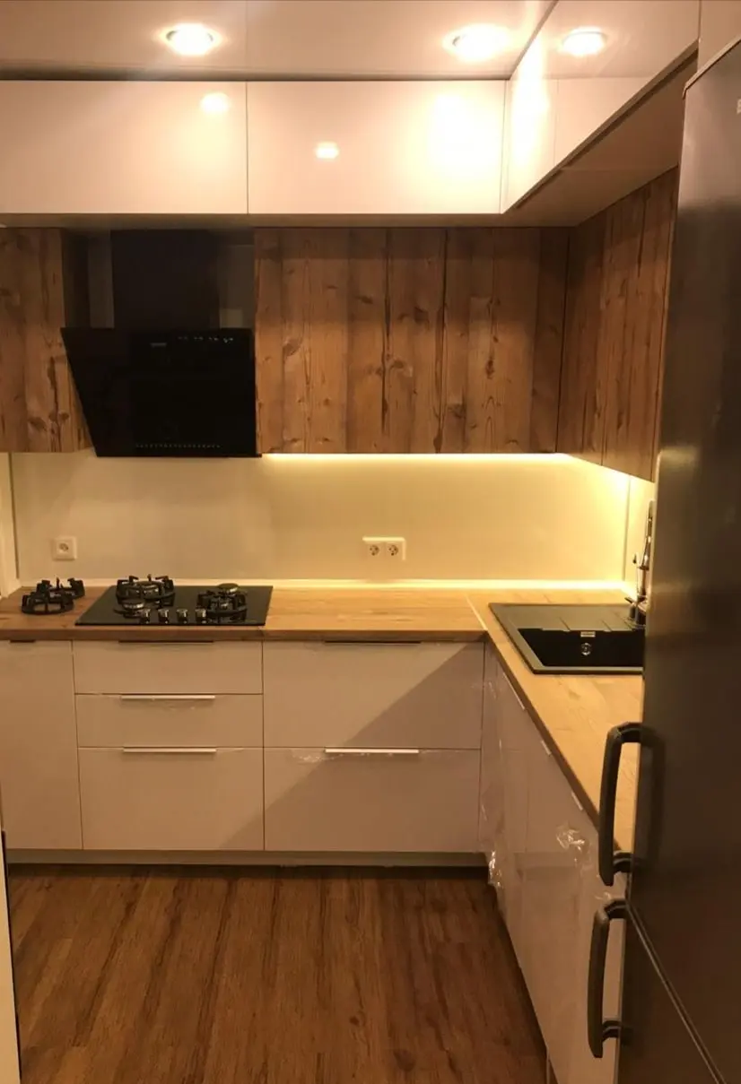 Двухцветный кухонный гарнитур от Premier Garden  1