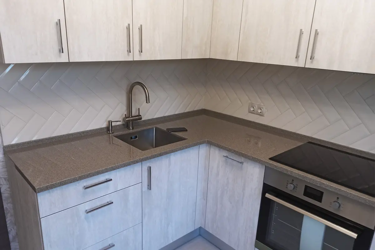 Столешница из искусственного камня Corian Matterhorn 3