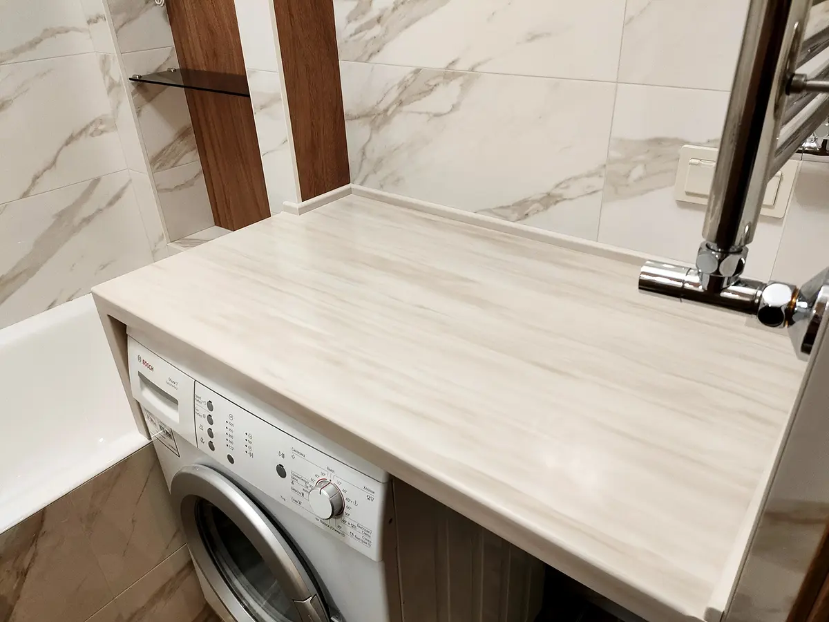 Столешница для ванной из искусственного камня Corian 3
