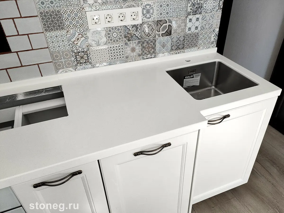 Grandex: кухонная столешница из искусственного камня 3