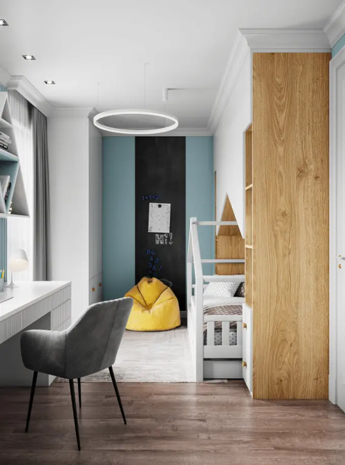 ЖК Chicago Central House Ремонт и дизайн детской комнаты 1