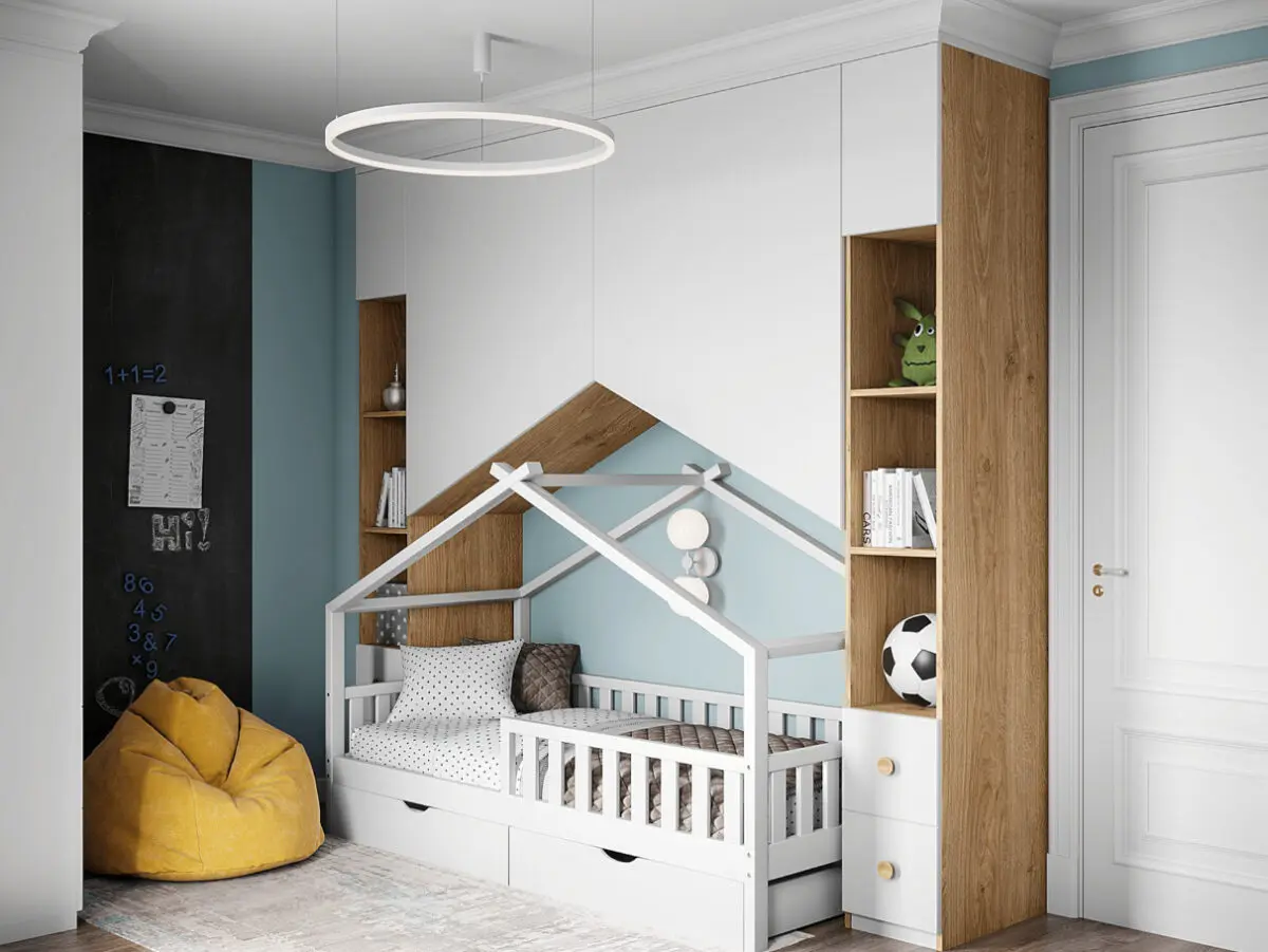 ЖК Chicago Central House Ремонт и дизайн детской комнаты 3