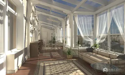 Лоджия-зимний сад