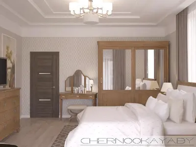 Дизайн спальни 20 м2