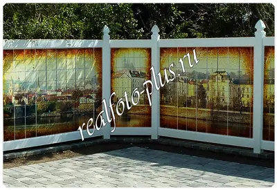 Фотоплитка для фасадов