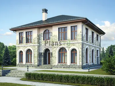 Проект кирпичного дома 42-59