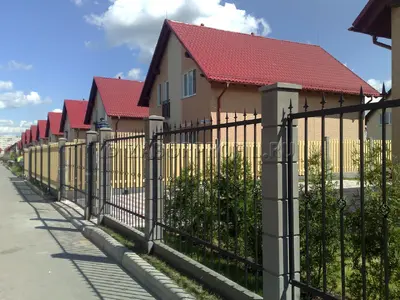 Забор - элемент дизайна, или защита от опасности?