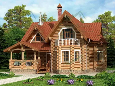 ДОМ-БАНЯ ИЗ БРЕВНА 177.93
