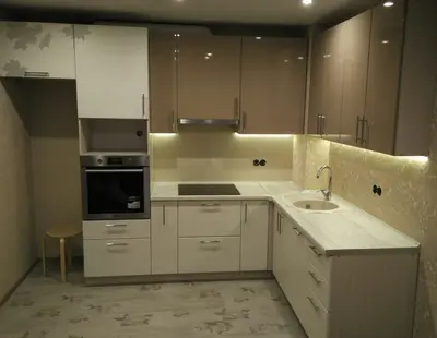 Кухонный гарнитур в ЖК «Кантемировский» от Premier Garden