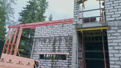 СТРОИТЕЛЬСТВО ДОМА ИЗ ГАЗОБЕТОНА
