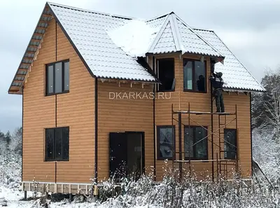Каркас дома КД-08
