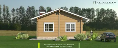 Готовый проект дома - Кижский - Экоплан.рф