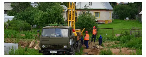 БУРЕНИЕ НЕГЛУБОКИХ СКВАЖИН НА ПЕСОК И ИЗВЕСТНЯК
