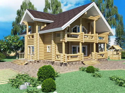 рубленый дом Эверест