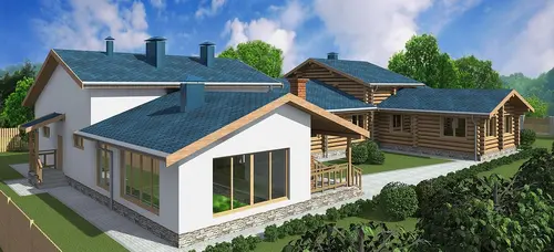 Готовый проект дома 368 кв.м // Артикул НН-256